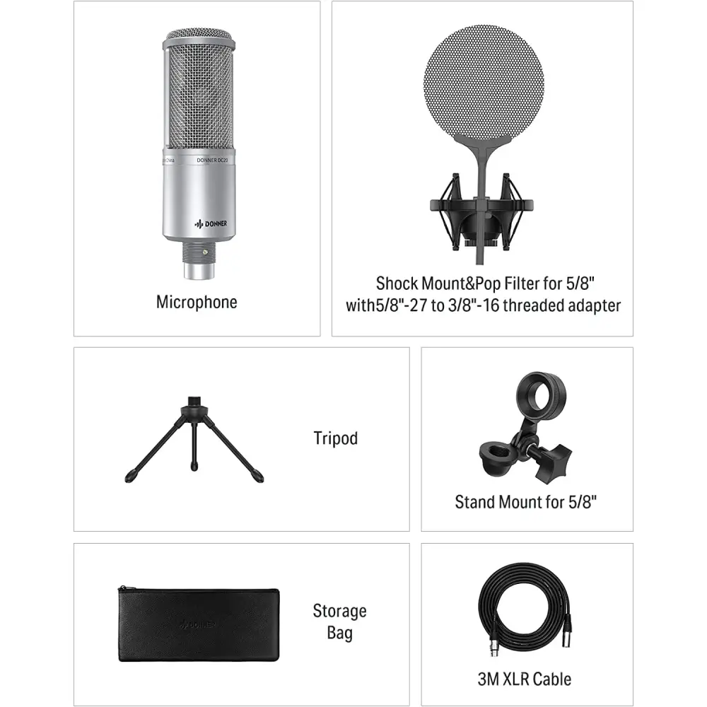 Donner DC20 Condenser Mikrofon - 2