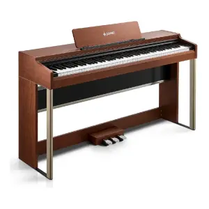 Donner DDP-200 Pro Dijital Piyano (Kahverengi) - 1