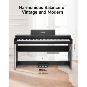 Donner DDP-200 Pro Dijital Piyano (Siyah) - 4