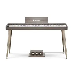 Donner DDP-60 Dijital Piyano (Gray Wood Grain) - 1