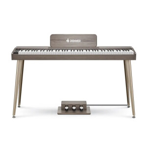 Donner DDP-60 Dijital Piyano (Gray Wood Grain) - Donner