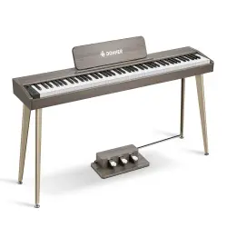 Donner DDP-60 Dijital Piyano (Gray Wood Grain) - 2