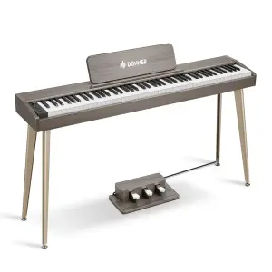 Donner DDP-60 Dijital Piyano (Gray Wood Grain) - 2