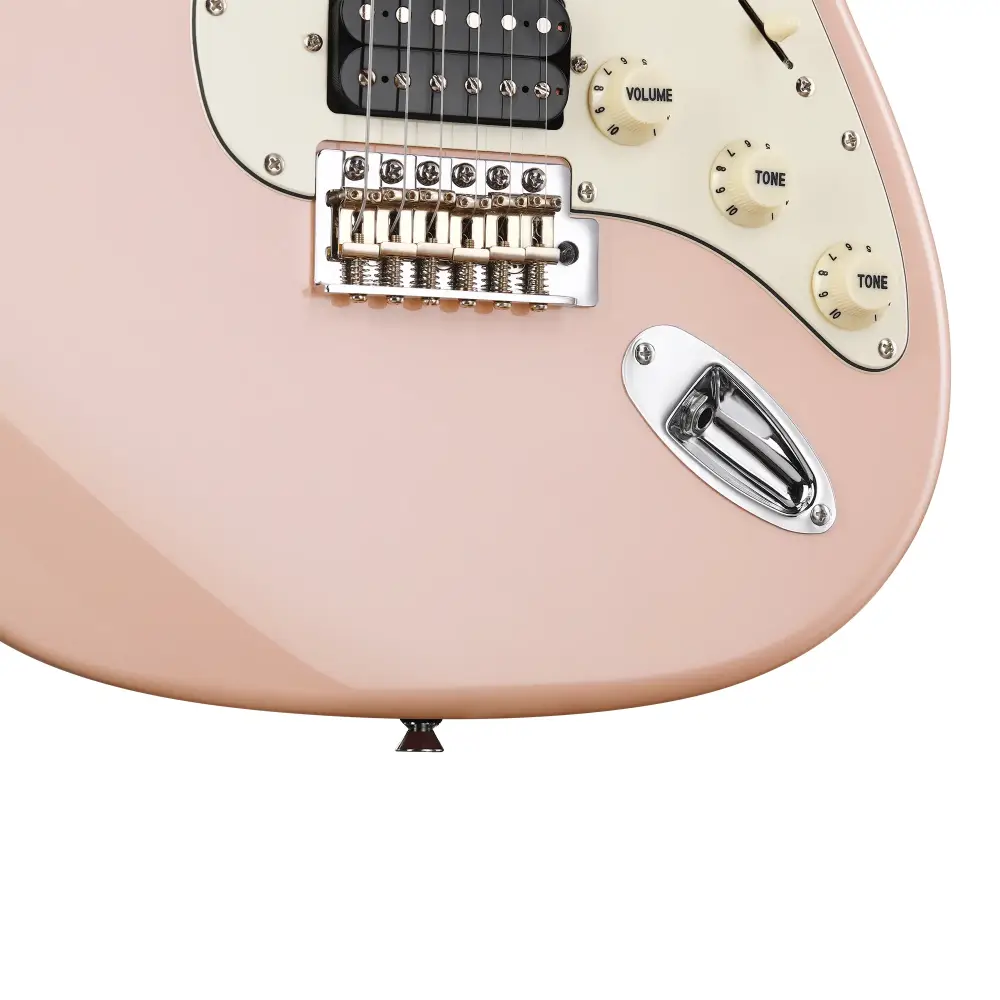 Donner Designer Series DST-200P Elektro Gitar Paketi (Pembe) - 5