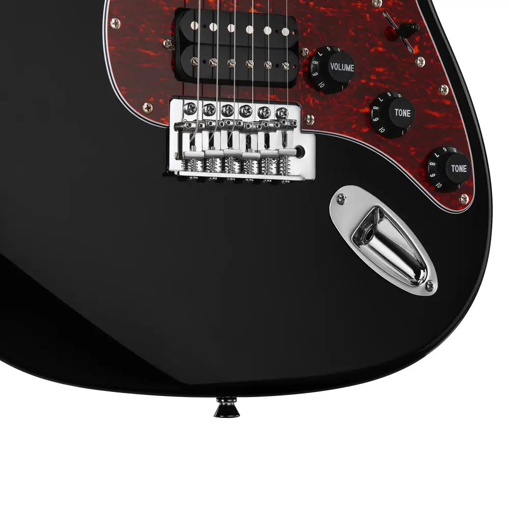 Donner Designer Series DST-200P Elektro Gitar (Siyah) - 5