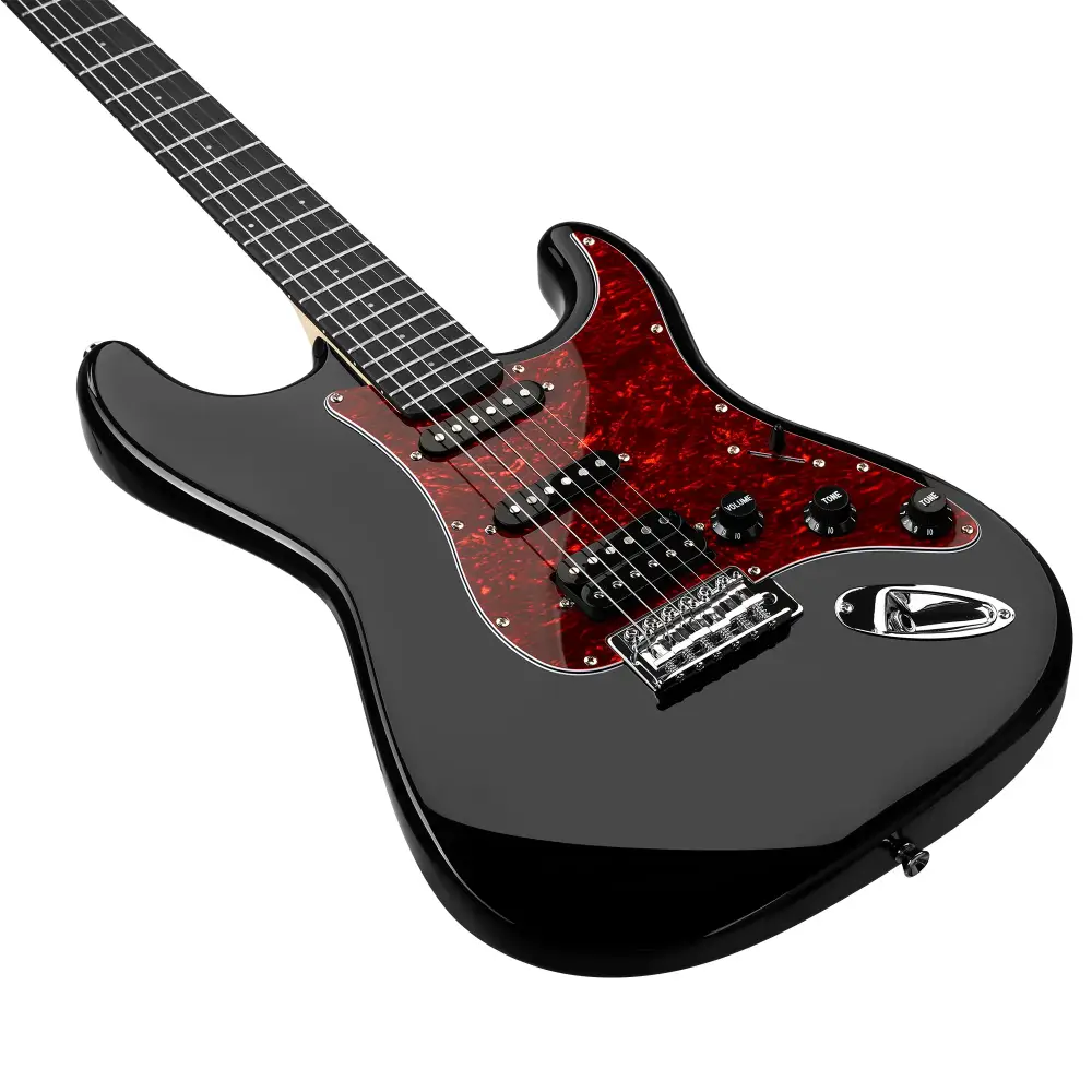 Donner Designer Series DST-200P Elektro Gitar (Siyah) - 6