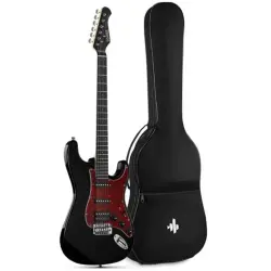 Donner Designer Series DST-200P Elektro Gitar (Siyah) - 1