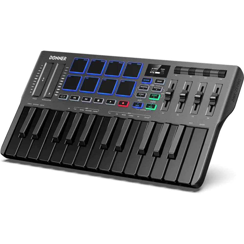 Donner DMK-25 PRO MIDI Klavye - 2