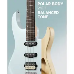 Donner DMT-66 Elektro Gitar (Gri) - 3