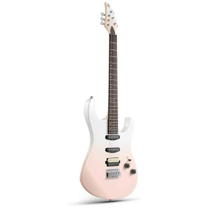 Donner DMT-66 Elektro Gitar (Pink-White Gradient) - Donner