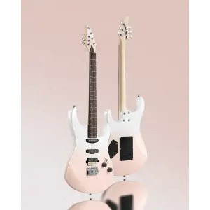 Donner DMT-66 Elektro Gitar (Pink-White Gradient) - 2