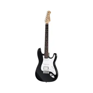 Donner DST-100B Elektro Gitar (Siyah) - 1