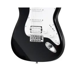 Donner DST-100B Elektro Gitar (Siyah) - 3