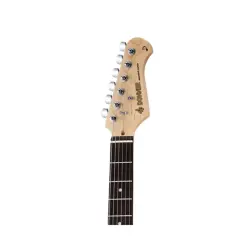 Donner DST-100B Elektro Gitar (Siyah) - 4