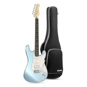 Donner DST-152 Full-Size ST Elektro Gitar Seti (Metalic Blue) - 1