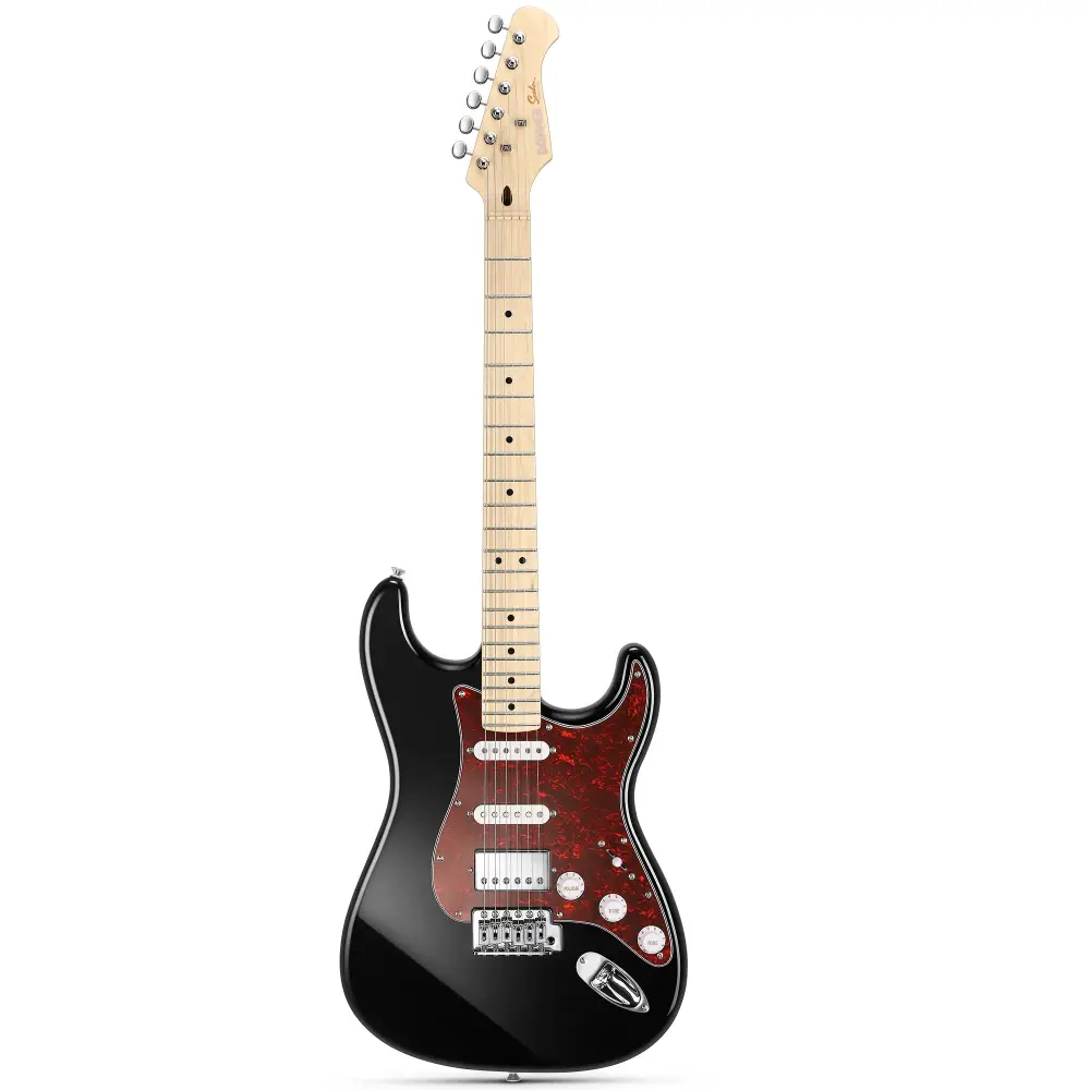 Donner DST-152 Full-Size ST Elektro Gitar (Siyah) - 2