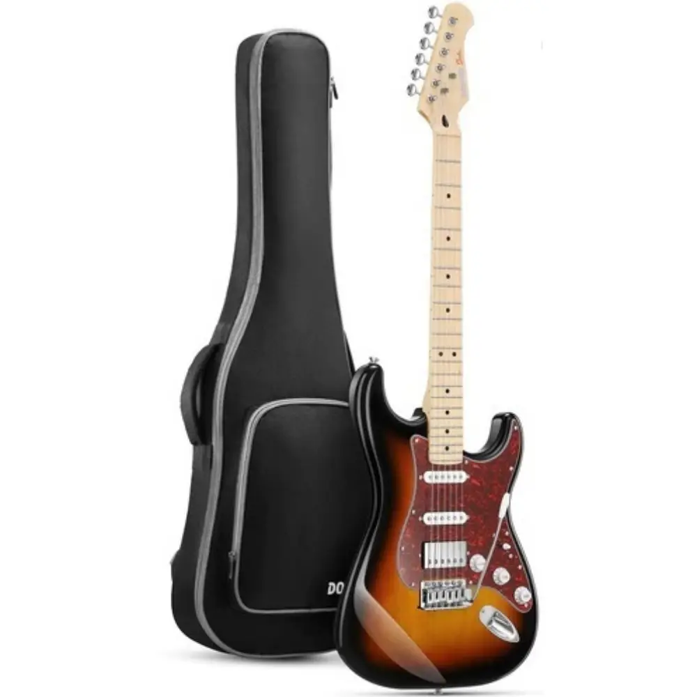 Donner DST-152 Full-Size ST Elektro Gitar (Sunburst) - 1