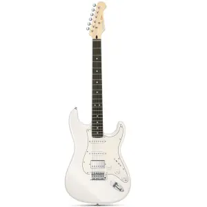 Donner DST-152W Elektro Gitar (Beyaz) - 1