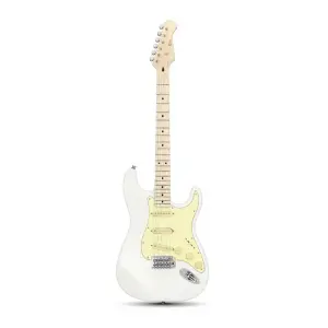 Donner DST-600 Elektro Gitar (Flat White) - 1