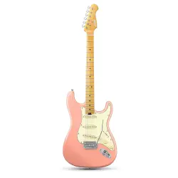 Donner DST-600 Elektro Gitar (Shell Pink) - 1