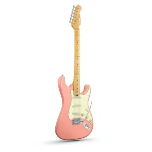 Donner DST-600 Elektro Gitar (Shell Pink) - 2