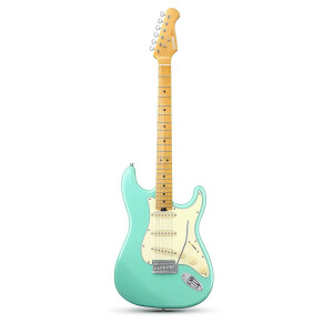 Donner DST-600 Elektro Gitar (Surf Green) - Donner