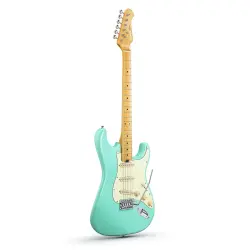 Donner DST-600 Elektro Gitar (Surf Green) - 2