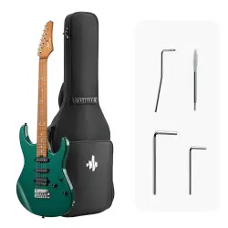 Donner DST-700 Elektro Gitar (Yeşil) - 4