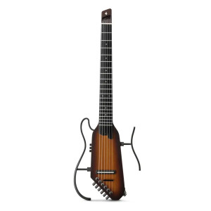 Donner Hush-C Silent Klasik Gitar (Sunburst) - Donner