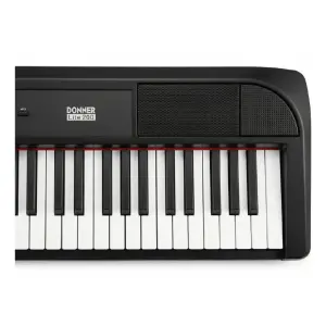 Donner Lite 200 Dijital Taşınabilir Piyano Set (Siyah) - 6