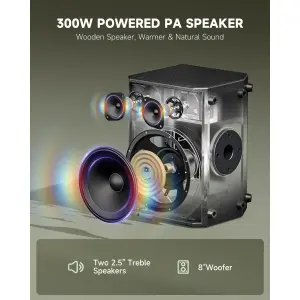 Donner MT-1 Taşınabilir Bluetooth Hoparlör Sistemi - 3