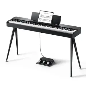 Donner Oura S100 Dijital Piyano (Black Oak Grain) - 2