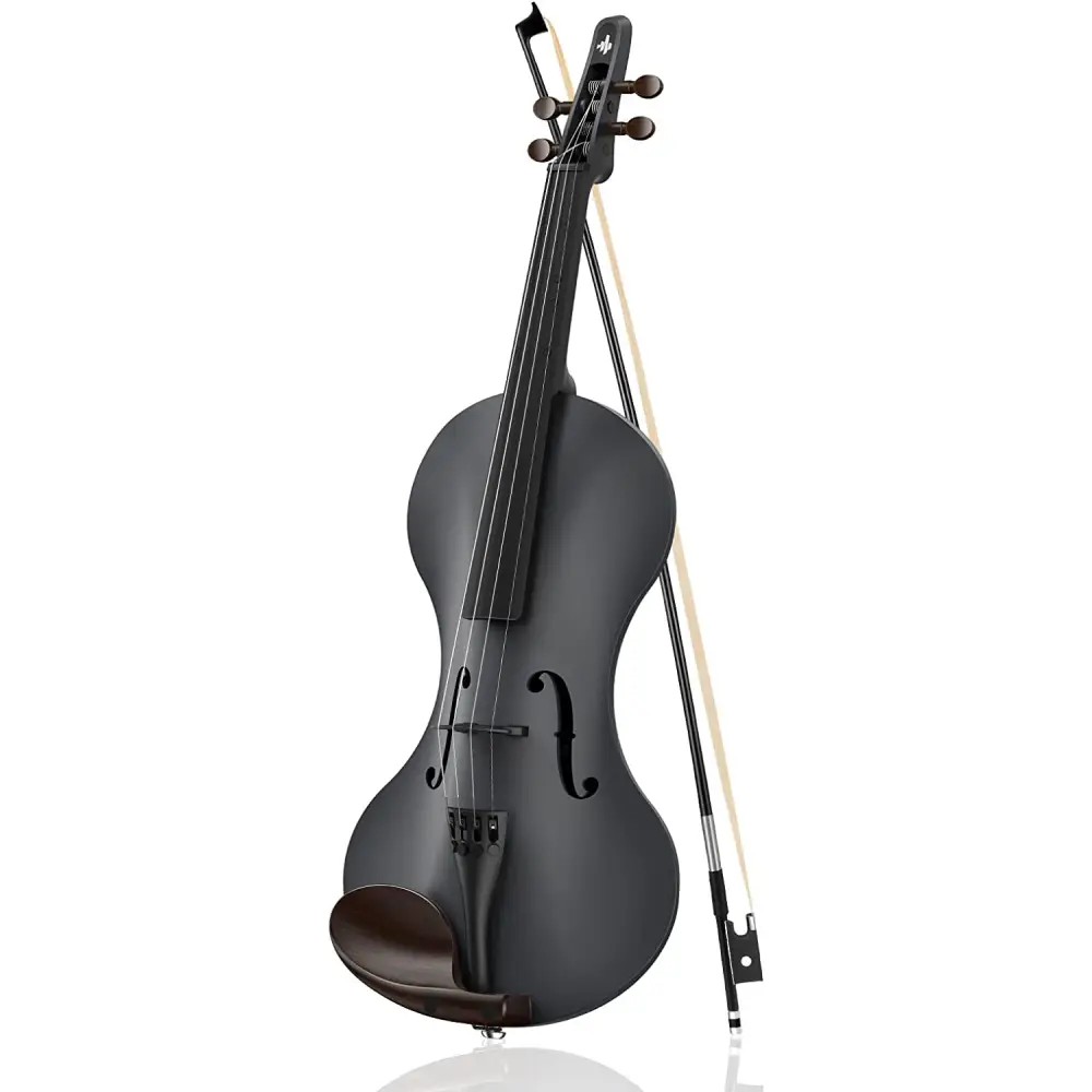 Donner Rising-V Carbon Fiber 4/4 Keman Seti (Gri) - Donner