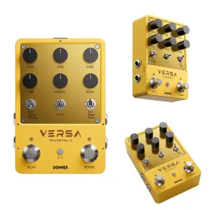 Donner Versa - Yellow Fall II 3x3 Reverb ve Delay Pedalı - 3