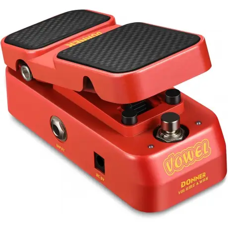 Donner Vowel Mini Wah Volume PedalI (Kırmızı) - 1