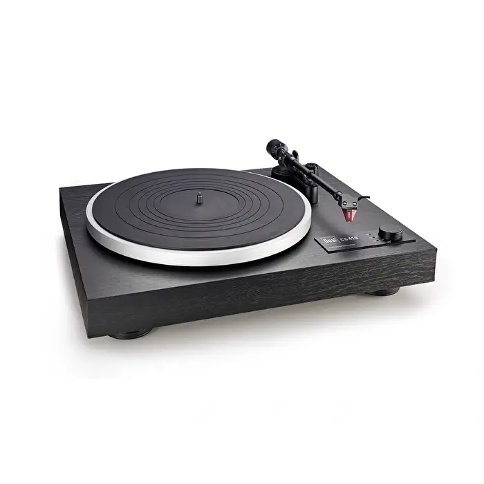 Dual CS 418 Siyah Ahşap Manuel Belt-Drive Pikap/Plakçalar (Dahili MM preamfi, 2M Red iğne ve kartuş) - 4