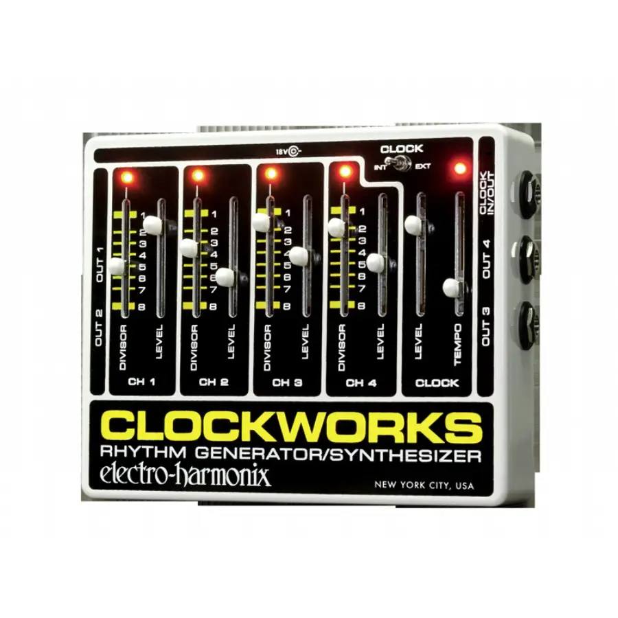Electro Harmonix Clockworks Rhythm Generator / Synthesizer Pedalı - Electro Harmonix
