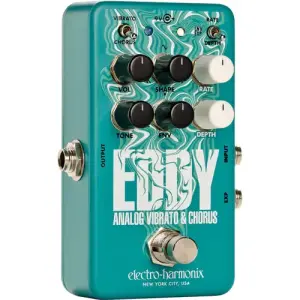 Electro Harmonix Eddy Analog Vibrato & Chorus Pedal - 1