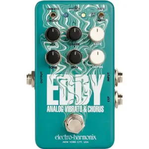 Electro Harmonix Eddy Analog Vibrato & Chorus Pedal - 2