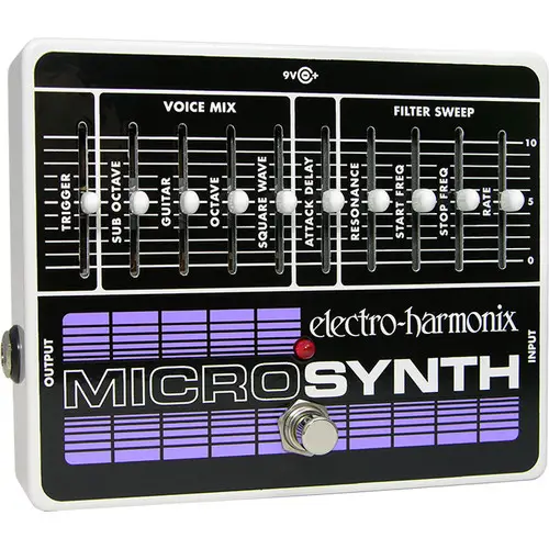 Electro-Harmonix Micro Synthesizer XO Analog Synthesizer Pedalı - 1