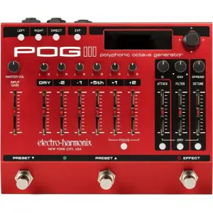 Electro Harmonix POG3 Polyphonic Octave Generator Pedal - 2