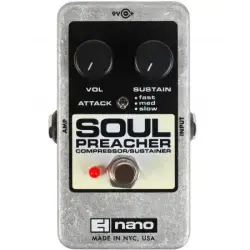 Electro Harmonix Soul Preacher Compressor & Sustainer Pedalı - 1