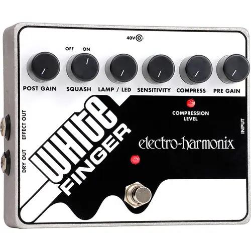 Electro Harmonix White Finger XO Analog Optical Compressor Pedalı - Electro Harmonix