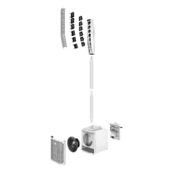 Electro-Voice EVOLVE 30M Taşınabilir Aktif Kolon Ses Sistemi (Beyaz) - 2