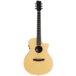 Enya EGA-X0/NA S0.EQ Elektro Akustik Gitar - 1