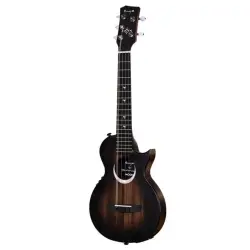 Enya EUT-MOON 5-STRING/BK/EQ Tenor Ukulele w/Gigbag Dahil - Enya Music