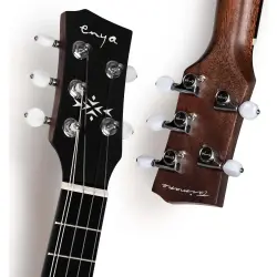 Enya EUT-MOON 5-STRING/BK/EQ Tenor Ukulele w/Gigbag Dahil - 5