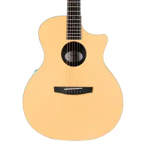 Enya Music EGA-X0/NA SP1 Elektro Akustik Gitar - 3