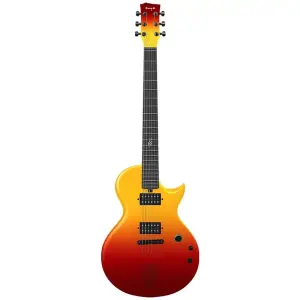 Enya Music NOVA GO Sonic/Red Volcano Red Elektro Gitar - 1