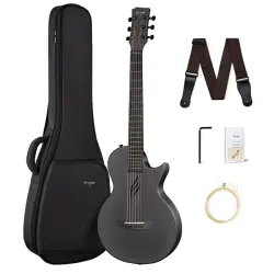 Enya NOVA GO BK Siyah Akustik Gitar - 6